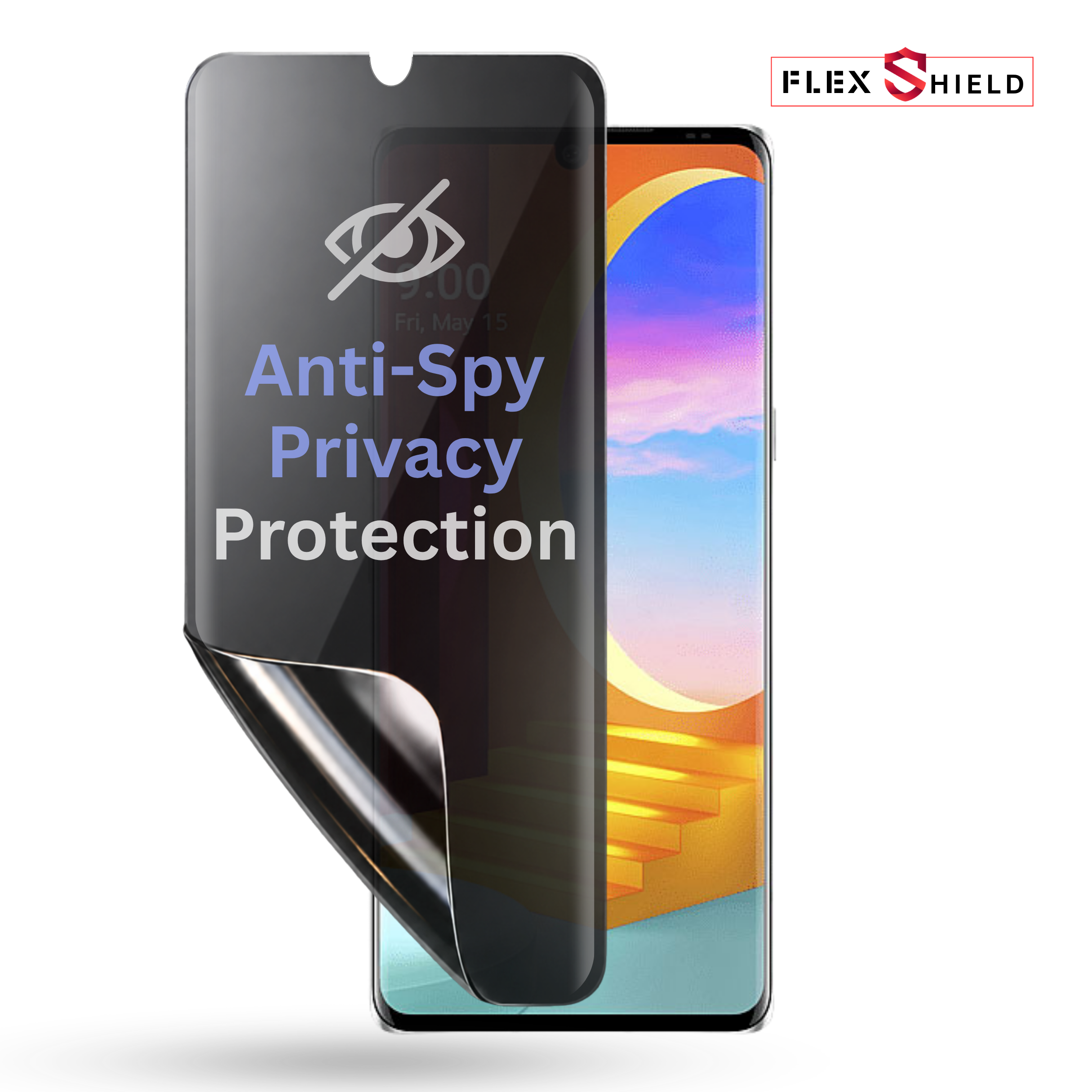 FlexShield Non Self-Heal Anti-Spy Screen Protector for LG K22