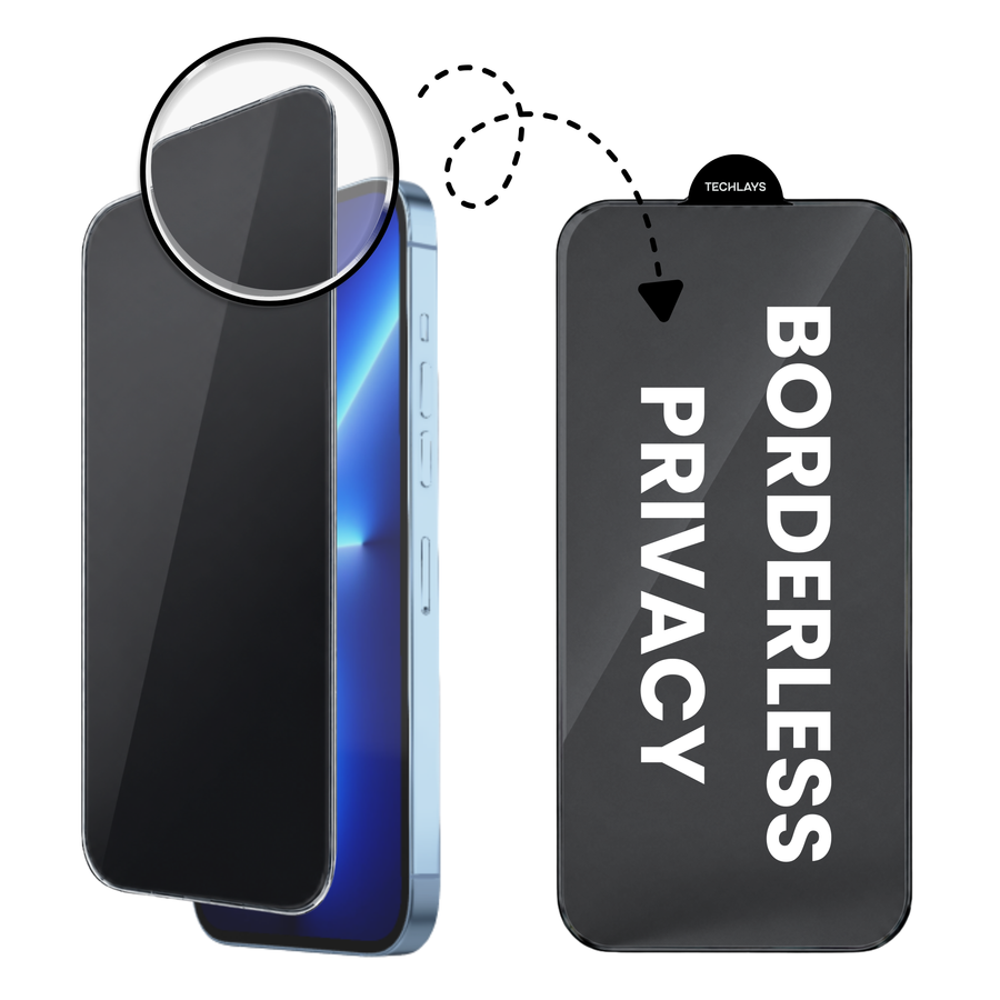 Borderless Privacy Tempered Glass for Iphone 14 Plus
