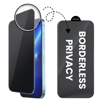Borderless Privacy Tempered Glass for Samsung S24