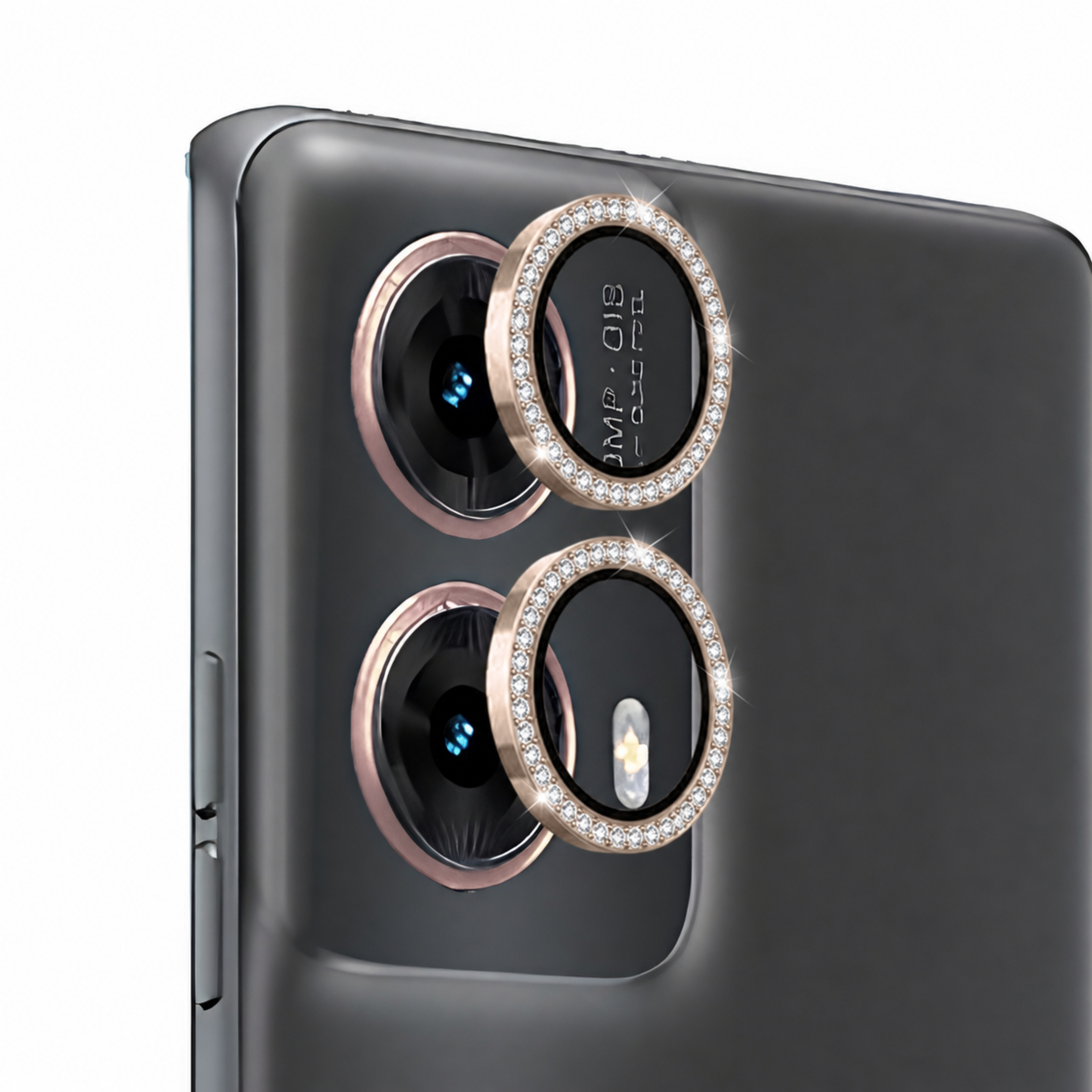 Premium Diamond Camera Lens Protector Ring For Motorola Moto G85
