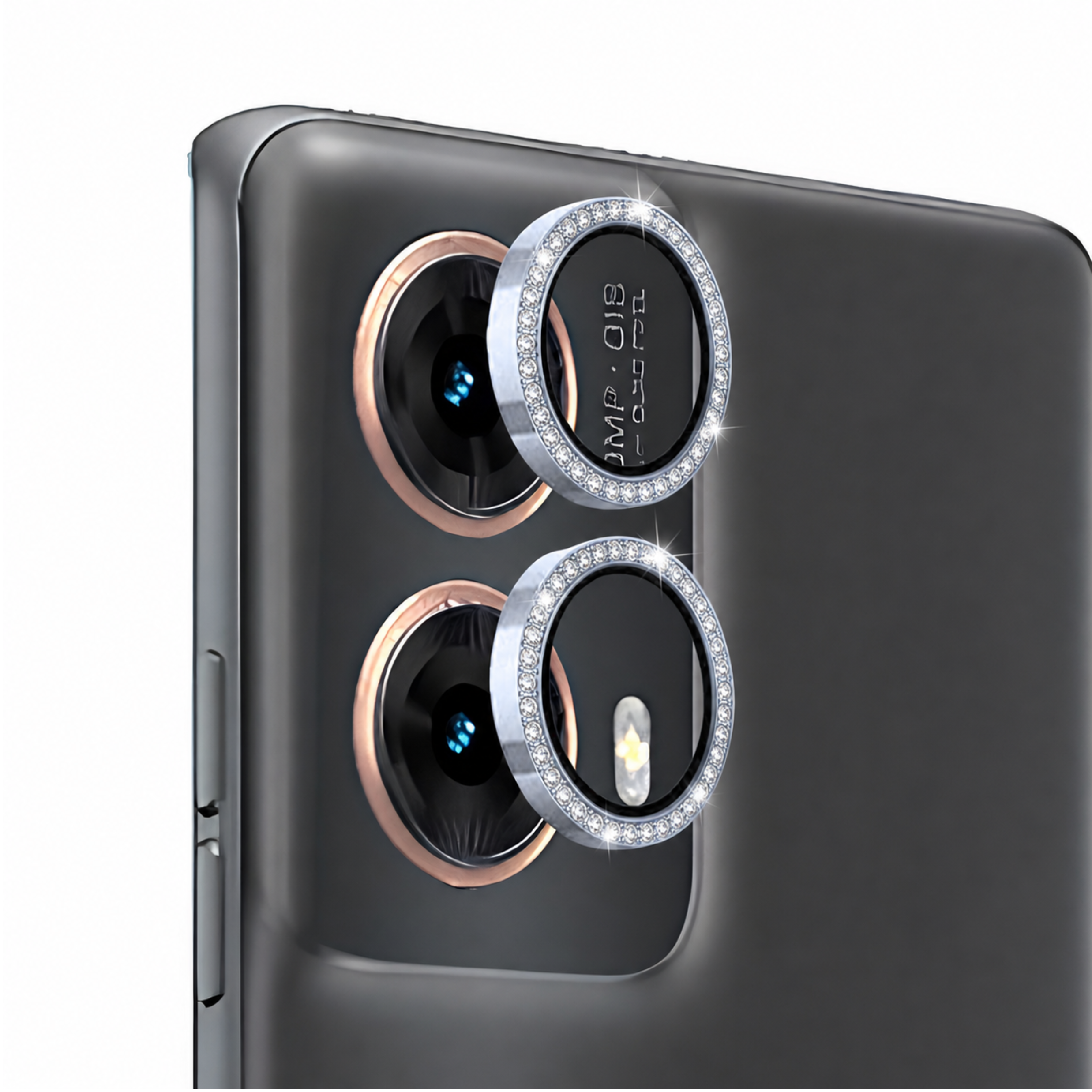 Premium Diamond Camera Lens Protector Ring For Motorola Moto G85