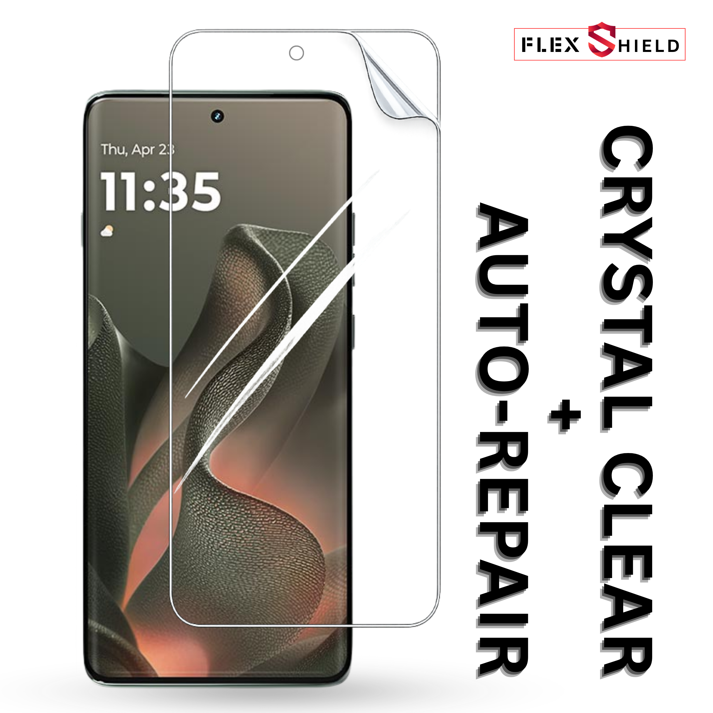 Clear Self Heal (Auto Repair) Diamond Flex Unbreakable Membrane for Motorola G100S