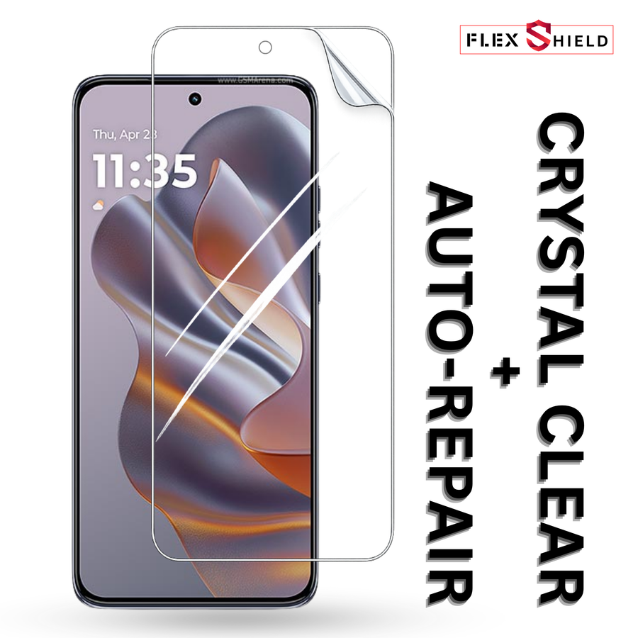 Clear Self Heal (Auto Repair) Diamond Flex Unbreakable Membrane for Poco C75