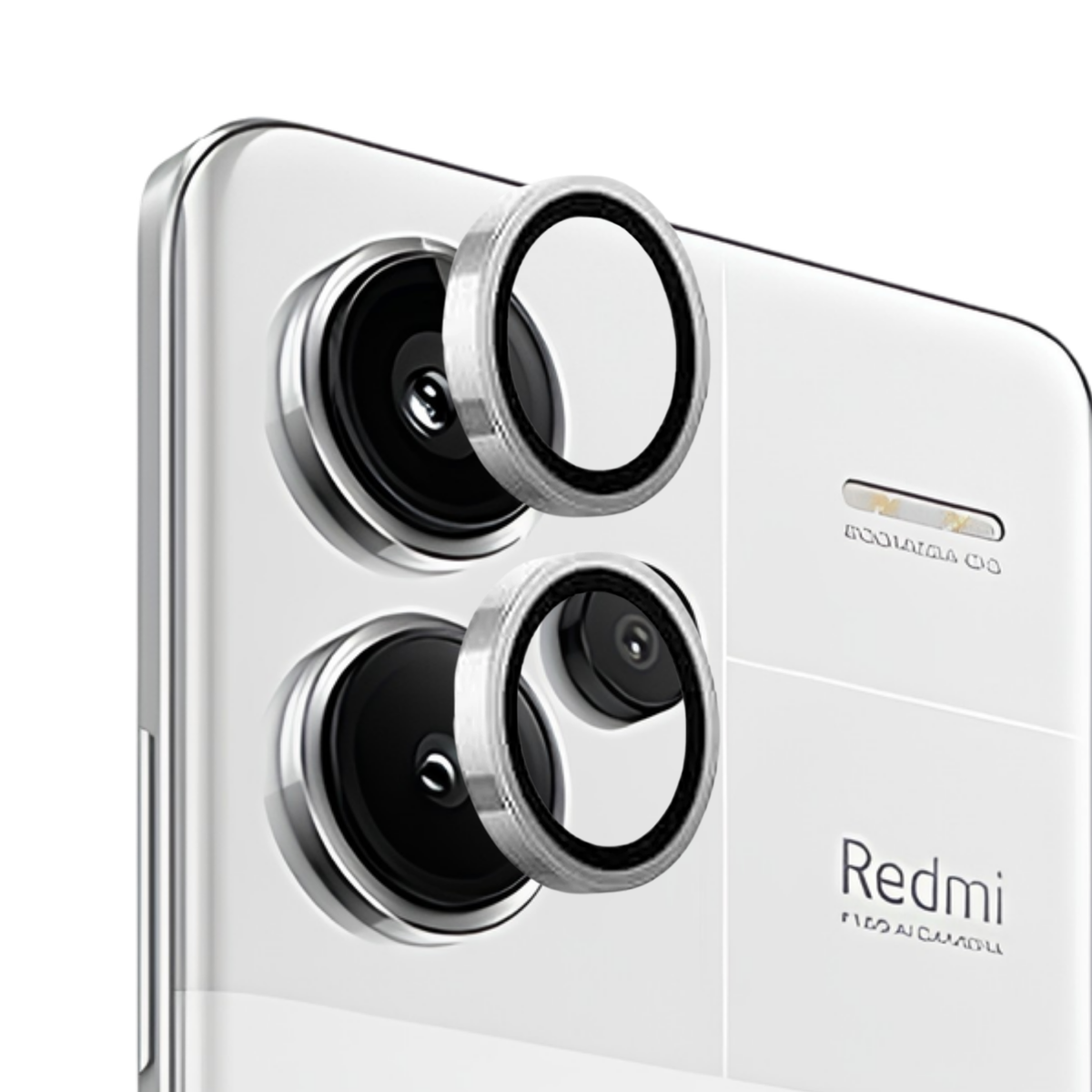 Premium Camera Metal Ring Lens Protector For Redmi Note 13 Pro Plus