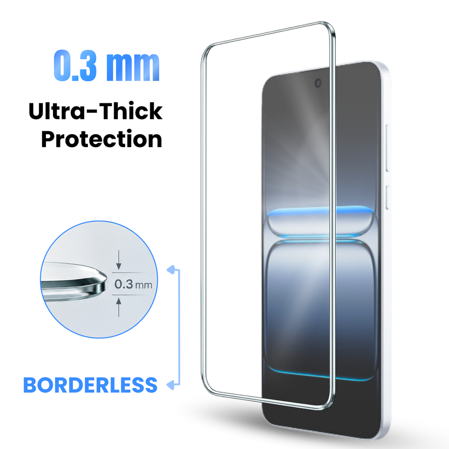 Premium Borderless Tempered Glass For OnePlus Nord 4