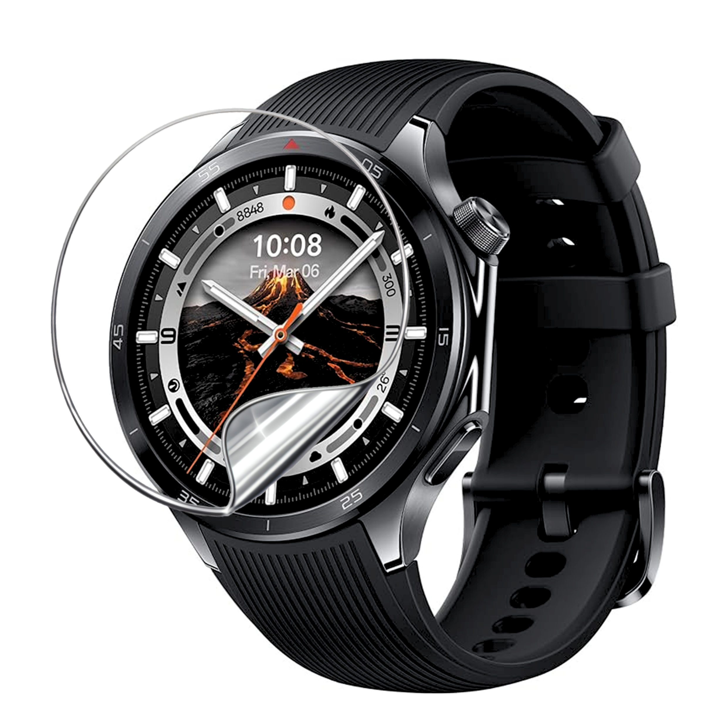Clear Self-Healing Watch Screen Protector for OPPO Watch X2