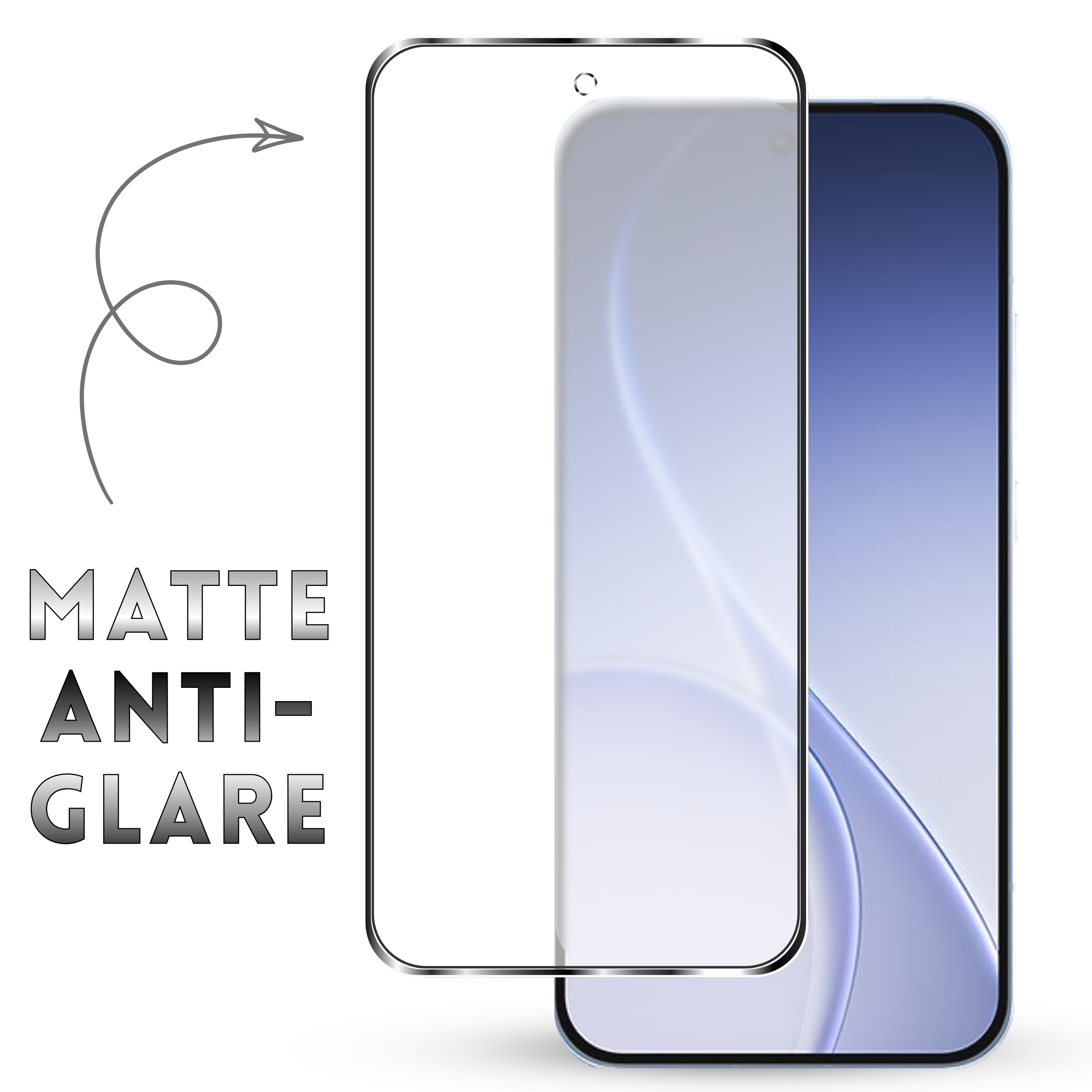 Silk Touch Pro Gaming Matte Glass for Oppo F31 Pro