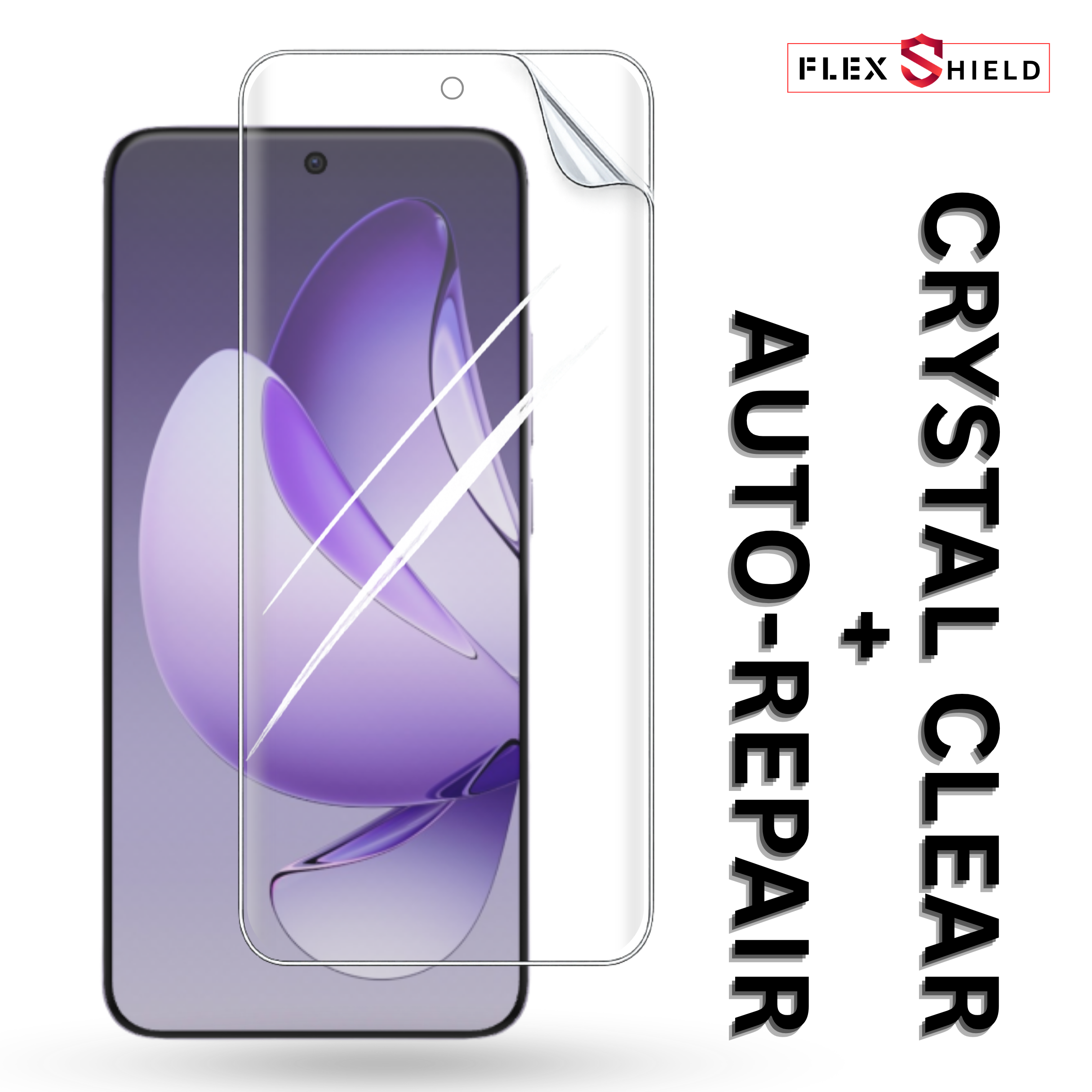 Clear Self Heal (Auto Repair) Diamond Flex Unbreakable Membrane for Oppo K14X