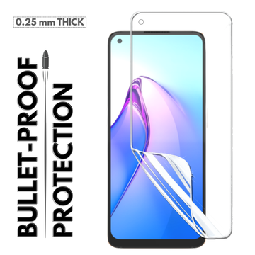 GlassFeel 0.18mm Unbreakable Membrane with Auto Repair For Realme 50X