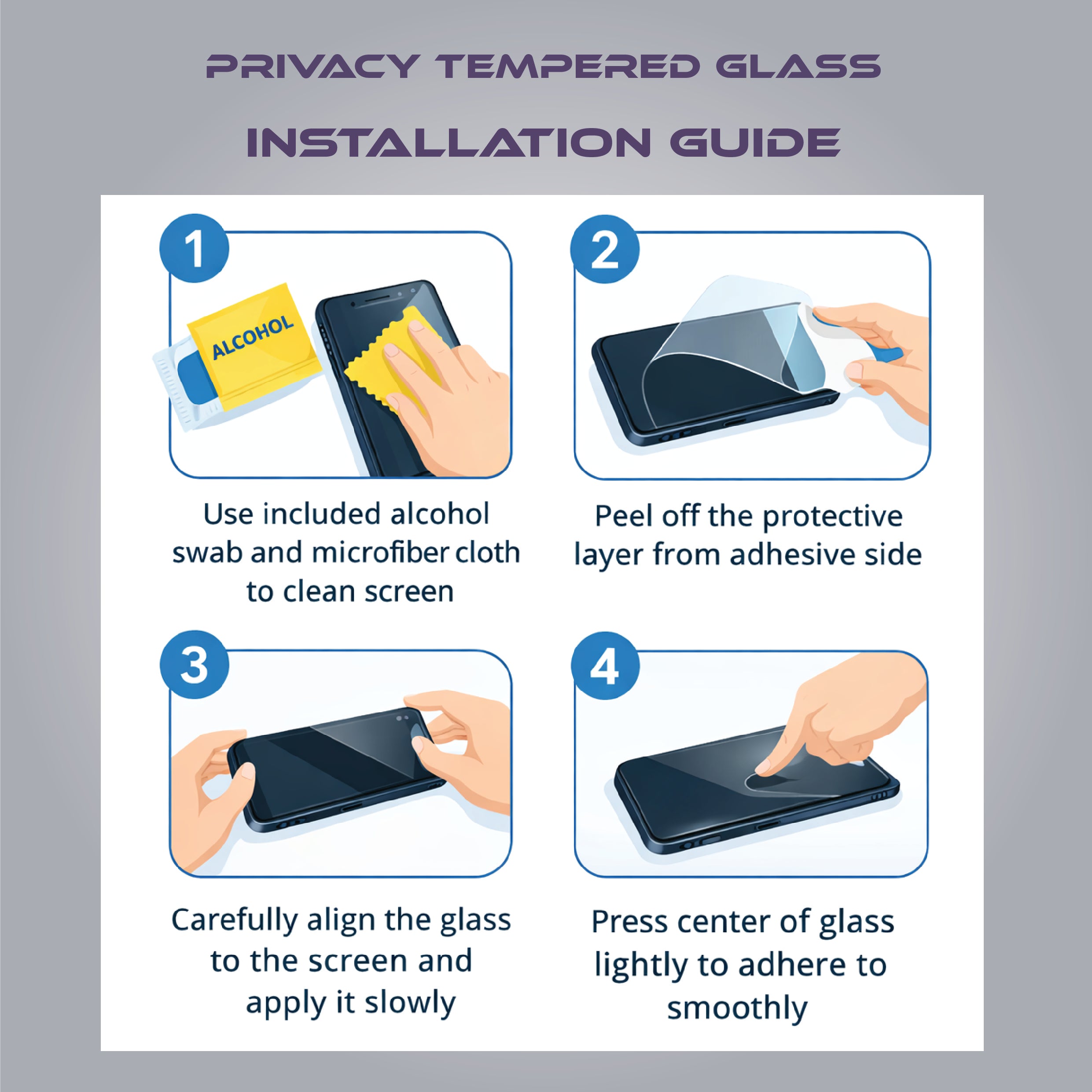 O-Sence Anti-Spy Privacy Glass for Samsung Galaxy S26