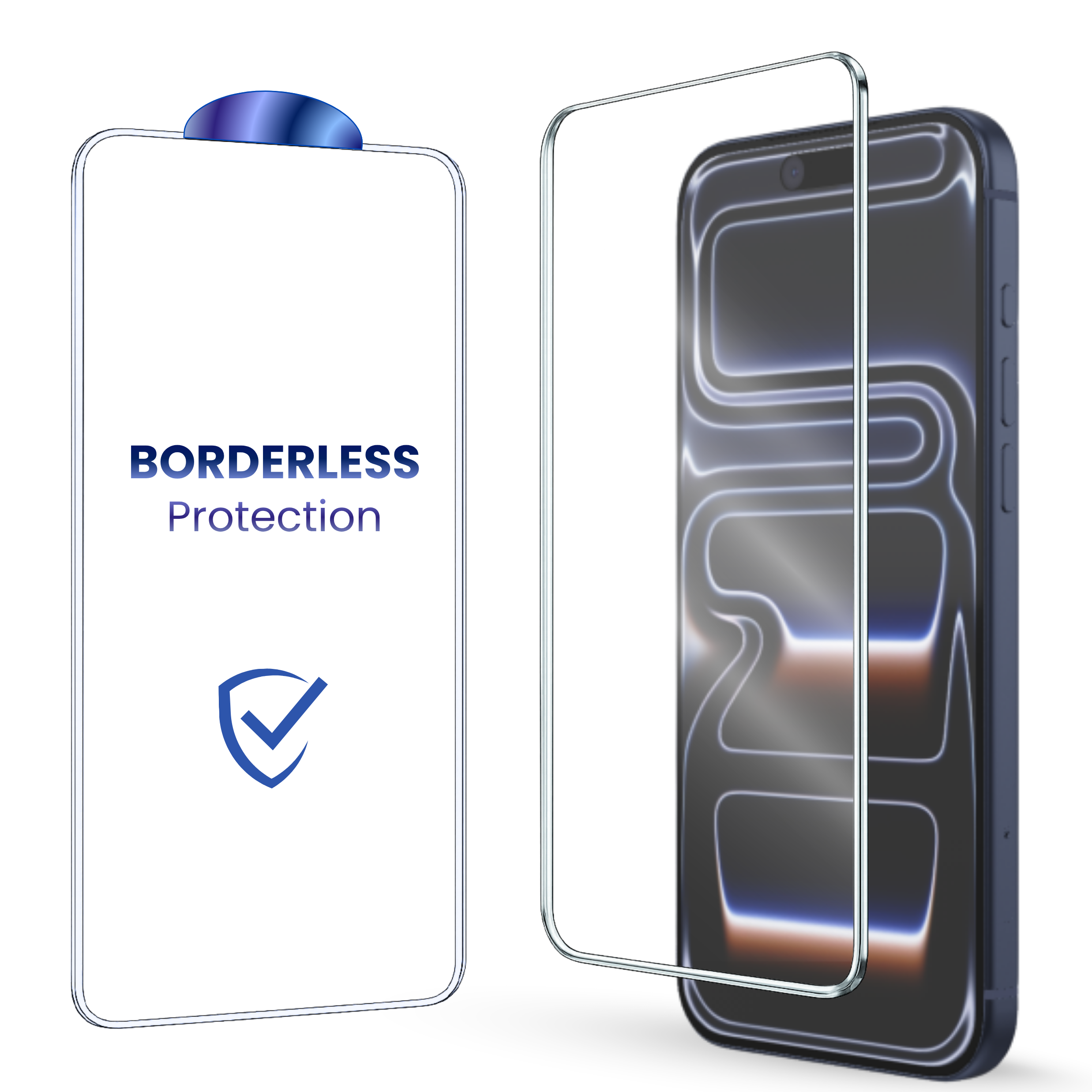 Premium Borderless Tempered Glass For Iphone 18 Pro
