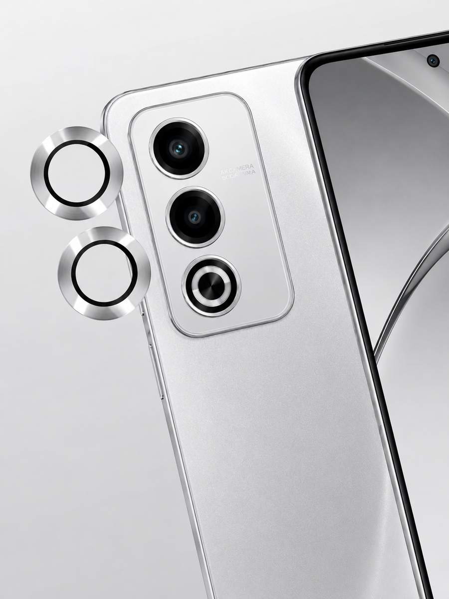 Premium Camera Metal Ring Lens Protector For Oppo A3 Pro