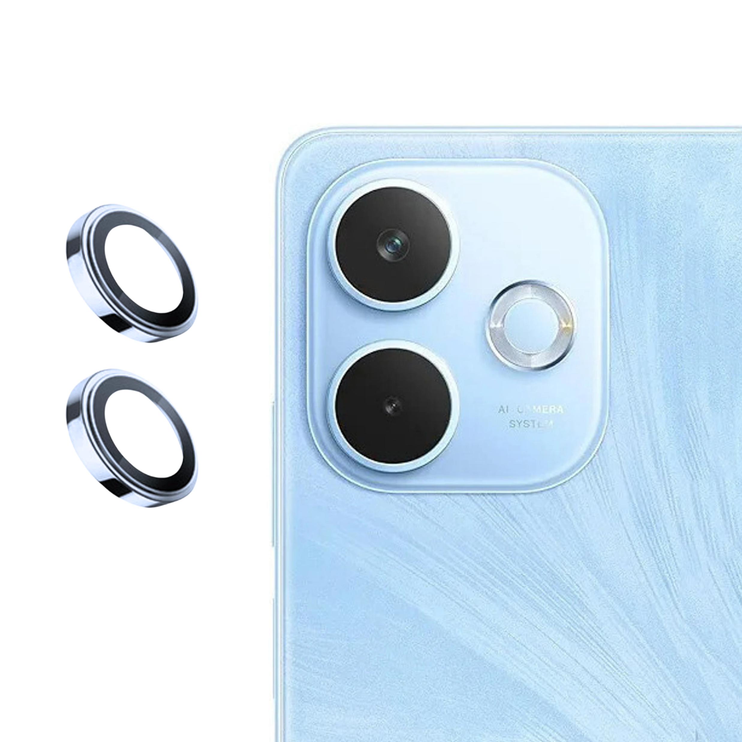 Premium Camera Metal Ring Lens Protector For Oppo A5 Pro