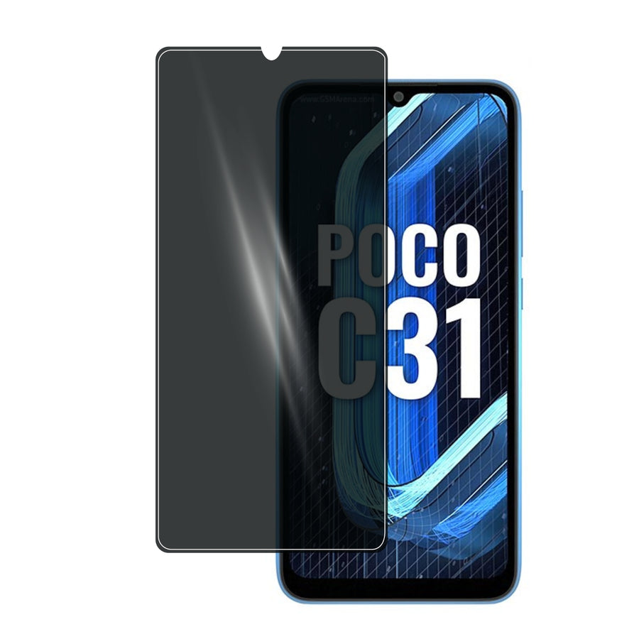 Anti-Spy Privacy Tempered Glass for Poco M6 Pro