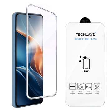Premium Borderless Tempered Glass For Redmi K50i 5G