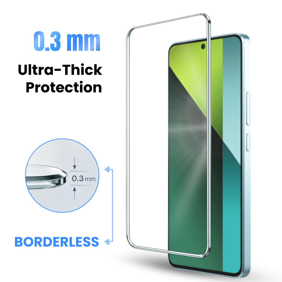 Premium Borderless Tempered Glass For Redmi K30S