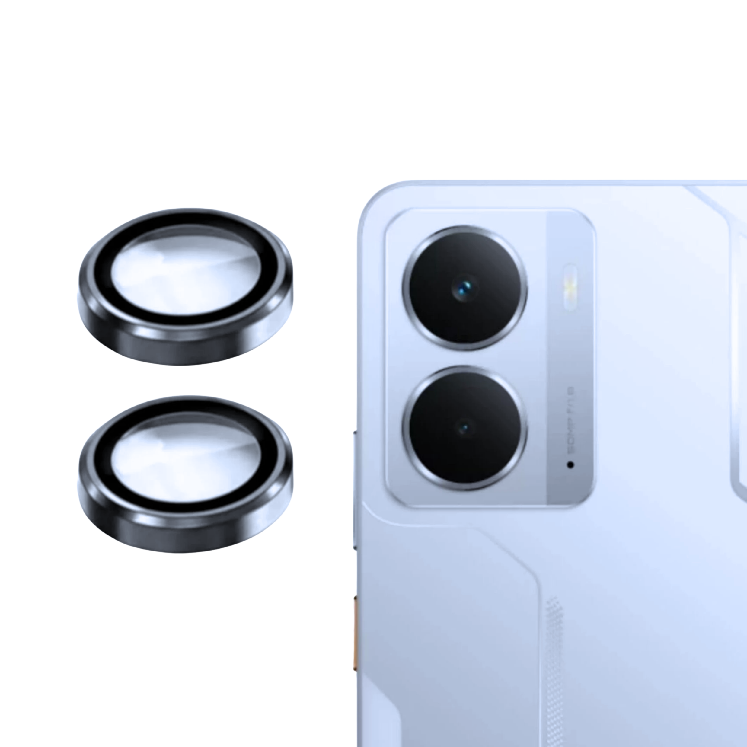 Premium Camera Metal Ring Lens Protector For Realme P3