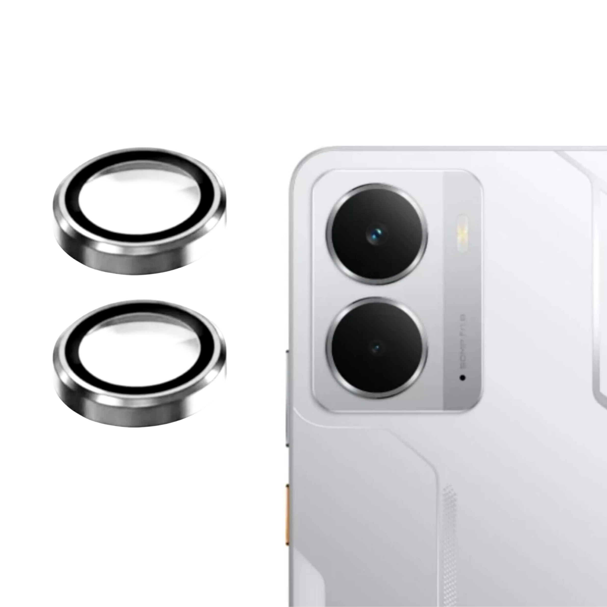 Premium Camera Metal Ring Lens Protector For Realme P3