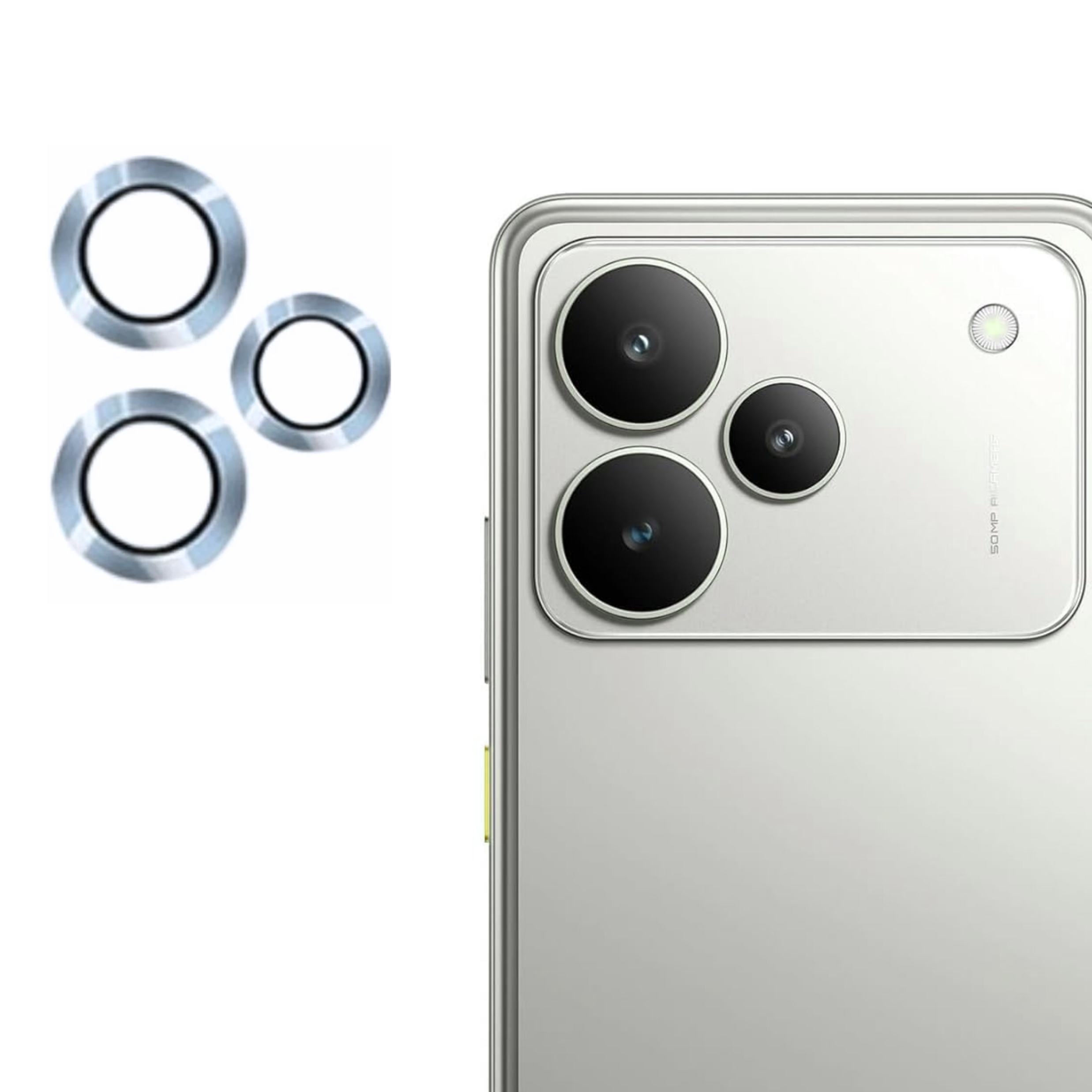 Premium Camera Metal Ring Lens Protector For Realme P4
