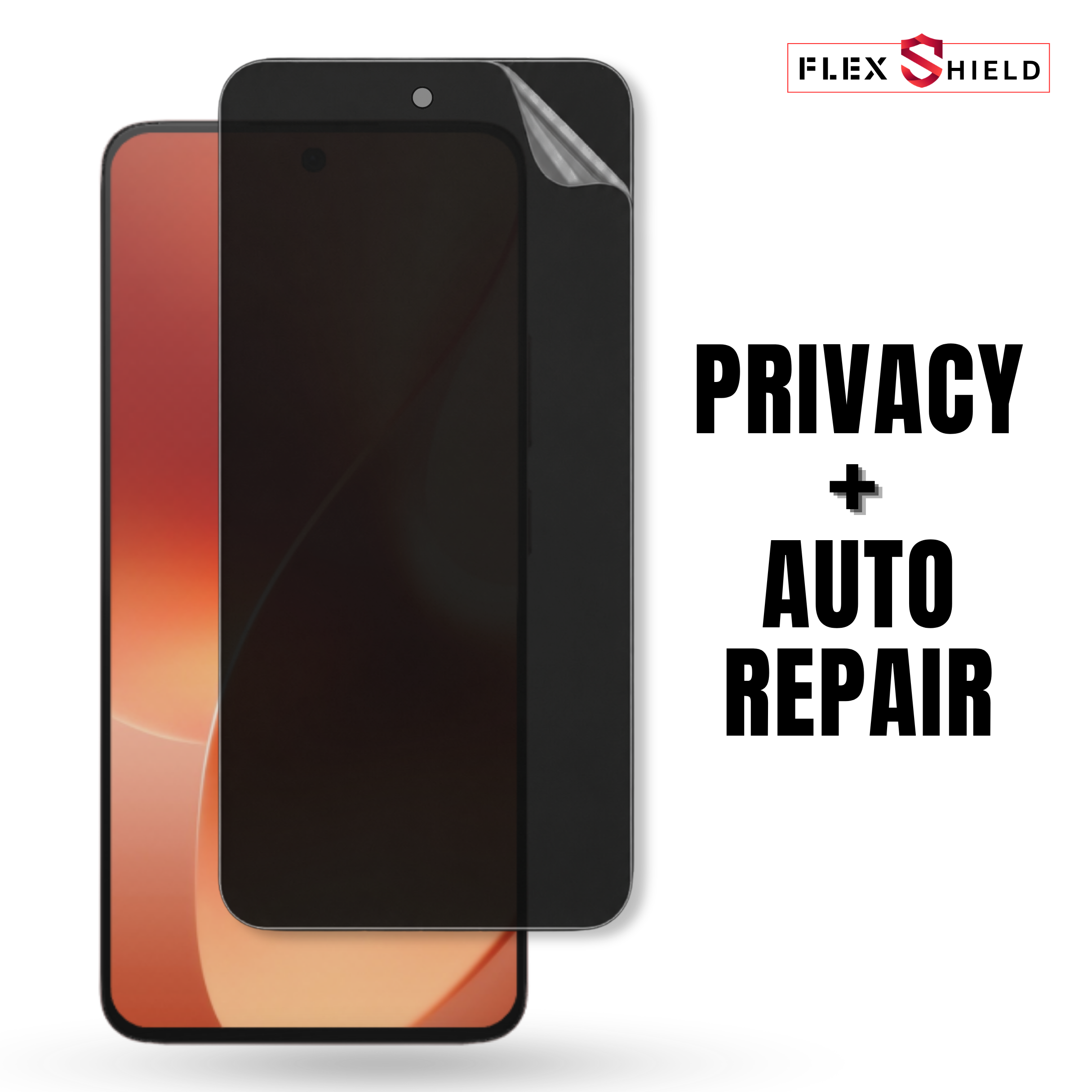 Flexshield Self Healing Privacy Screen Protector With Korean Glue for Poco C75