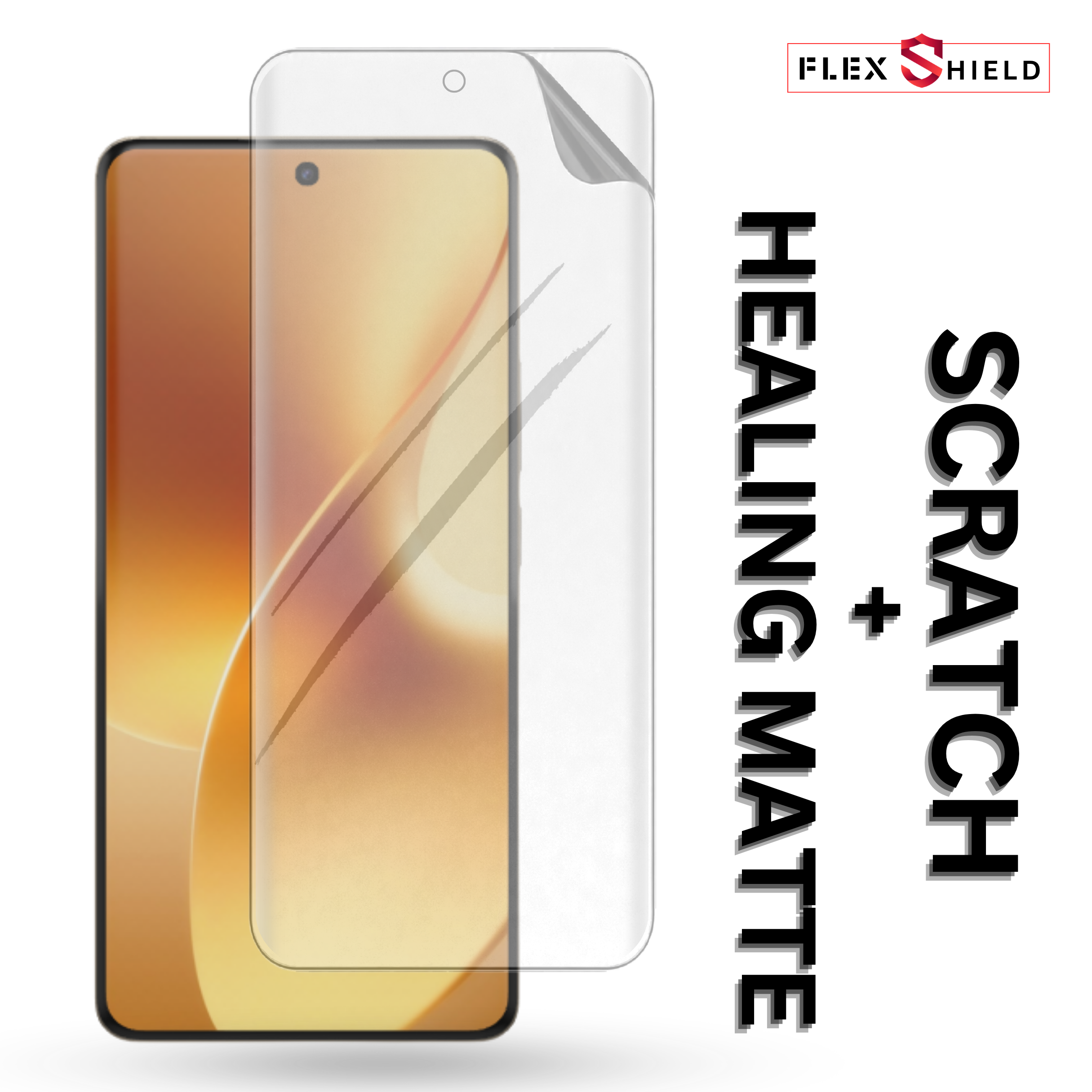 Matte Self Heal (Auto Repair) Diamond Flex Unbreakable Membrane for Redmi Note 12
