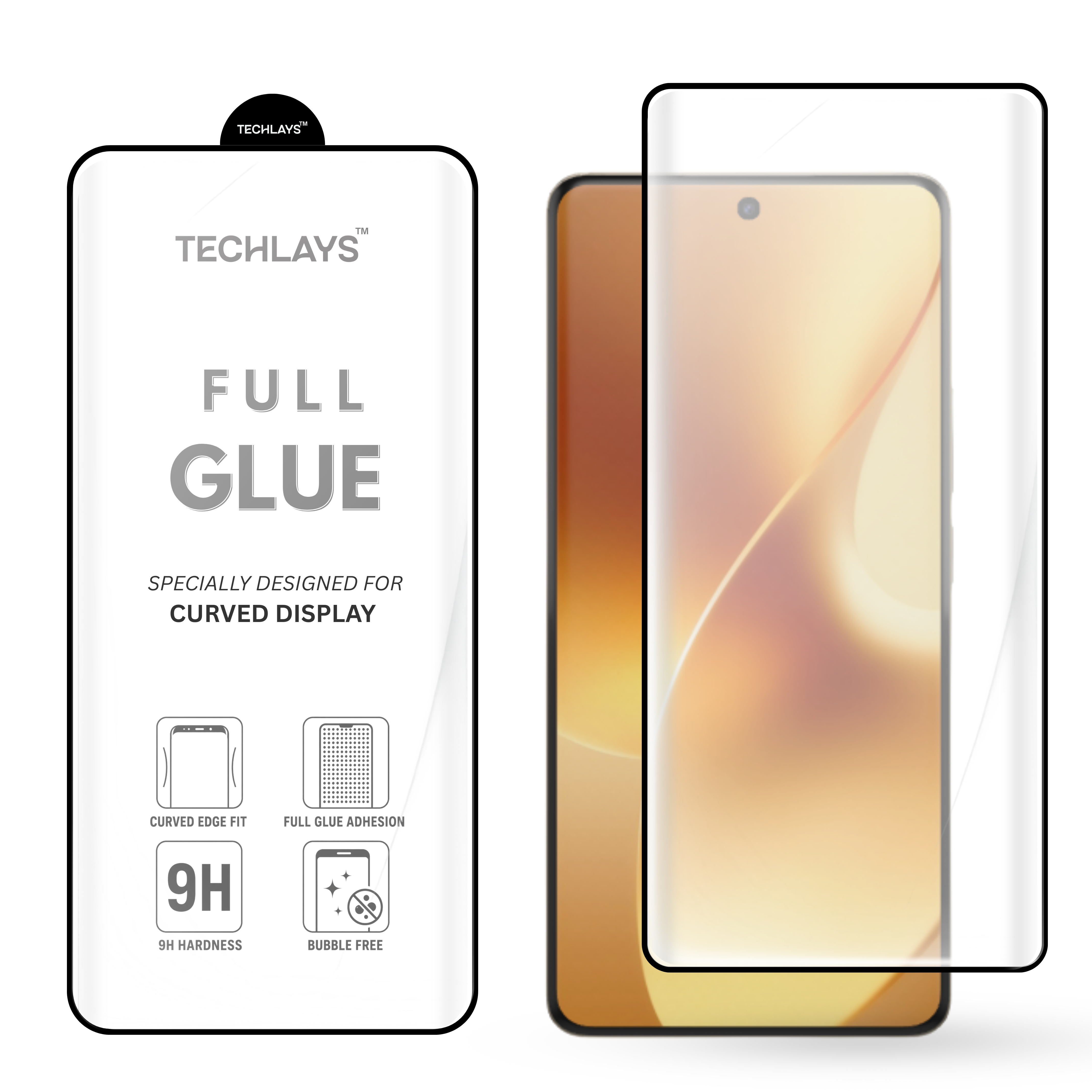 Edge Fusion Full Glue Glass for Samsung S24 Ultra