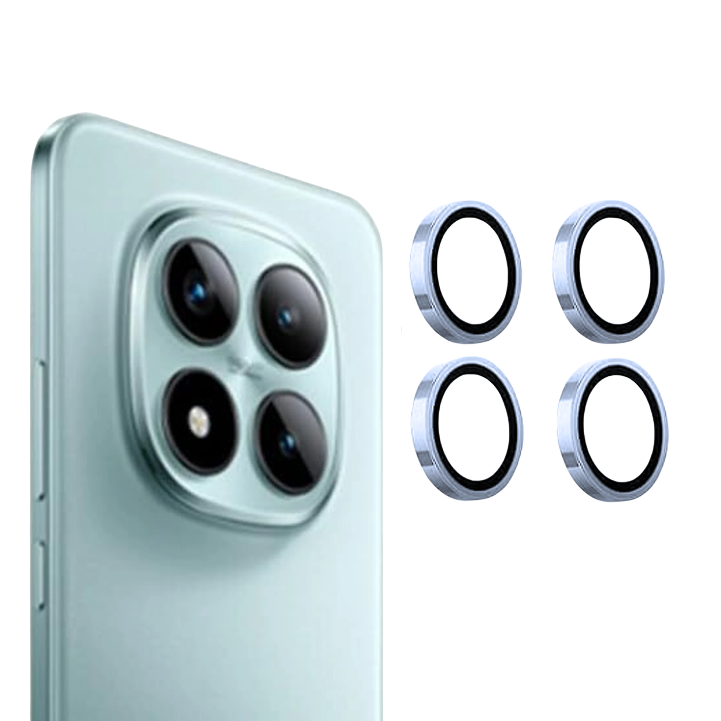 Premium Camera Metal Ring Lens Protector For Redmi Note 15 Pro