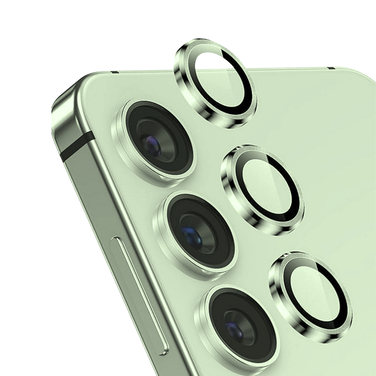 Premium Camera Metal Ring Lens Protector For Samsung S24 Plus