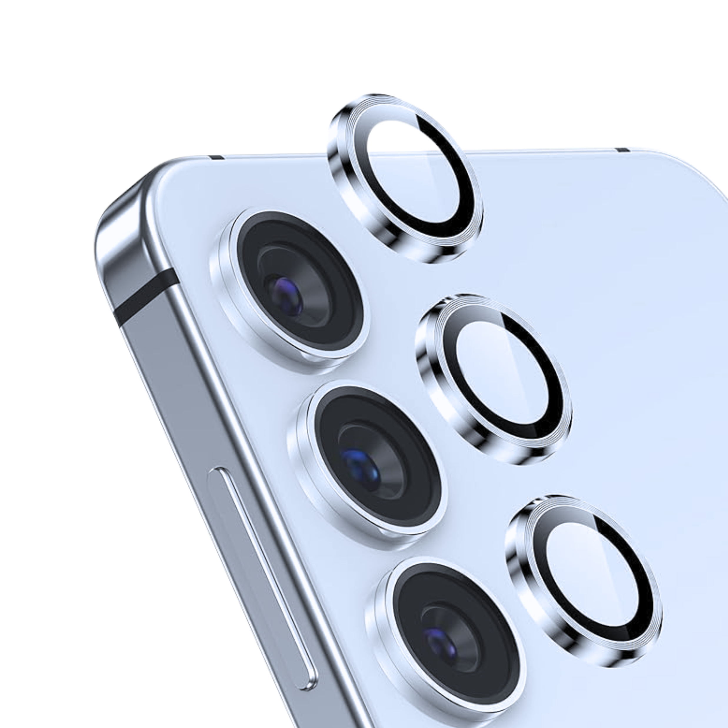 Premium Camera Metal Ring Lens Protector For Samsung S25 FE