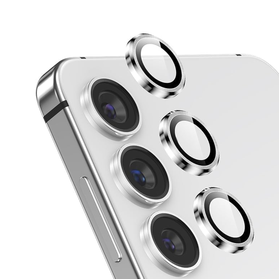 Premium Camera Metal Ring Lens Protector For Samsung S25 FE