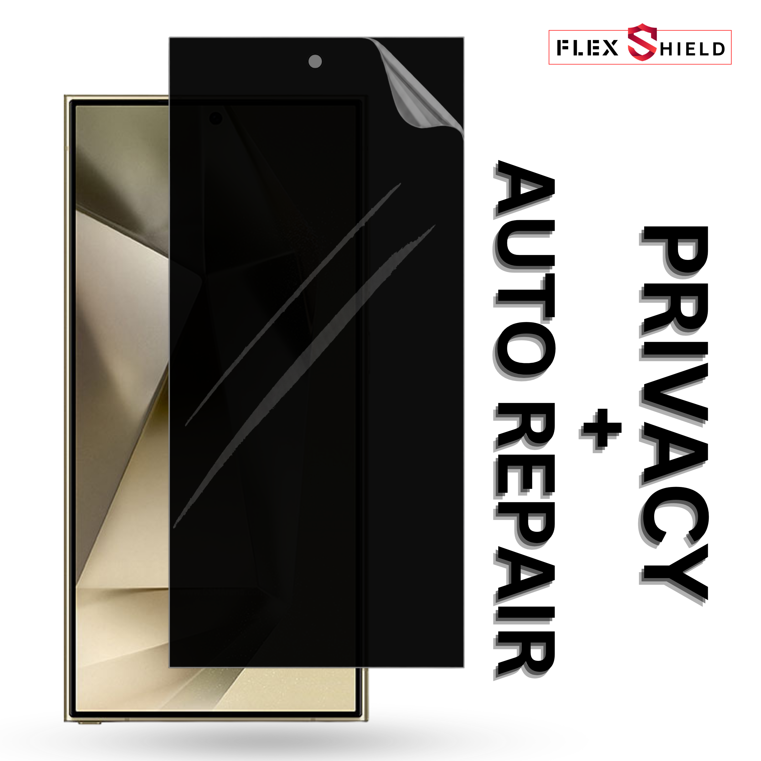 Flexshield Self Healing Privacy Screen Protector With Korean Glue for Samsung A36