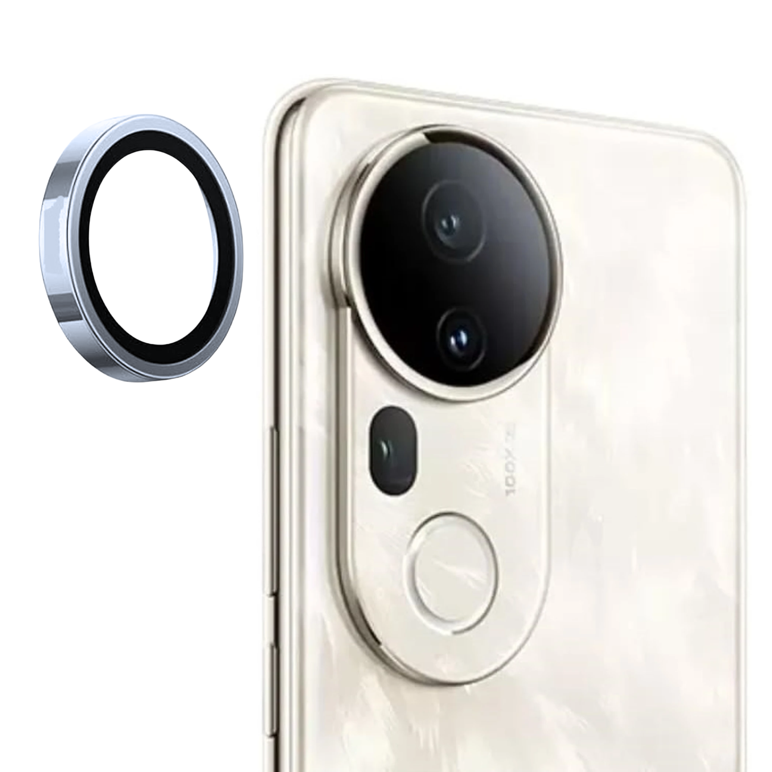 Premium Camera Metal Ring Lens Protector For Vivo T4 Ultra
