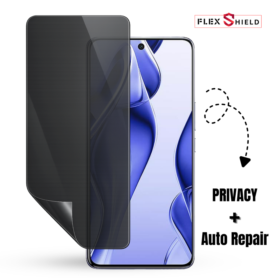 Flexshield Self Healing Privacy Screen Protector With Korean Glue for Iqoo Z11 Turbo