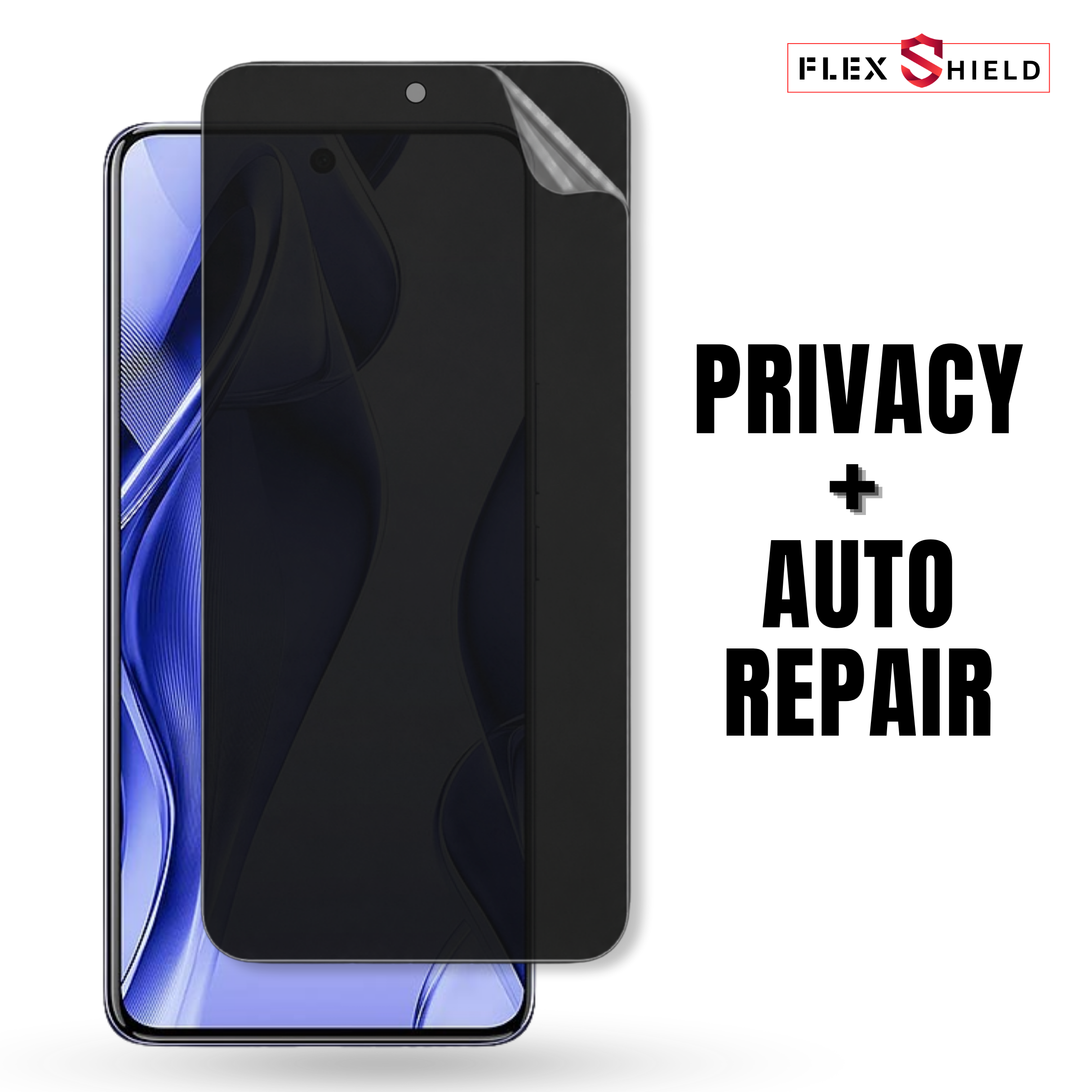 Flexshield Self Healing Privacy Screen Protector With Korean Glue for Vivo X300 Pro