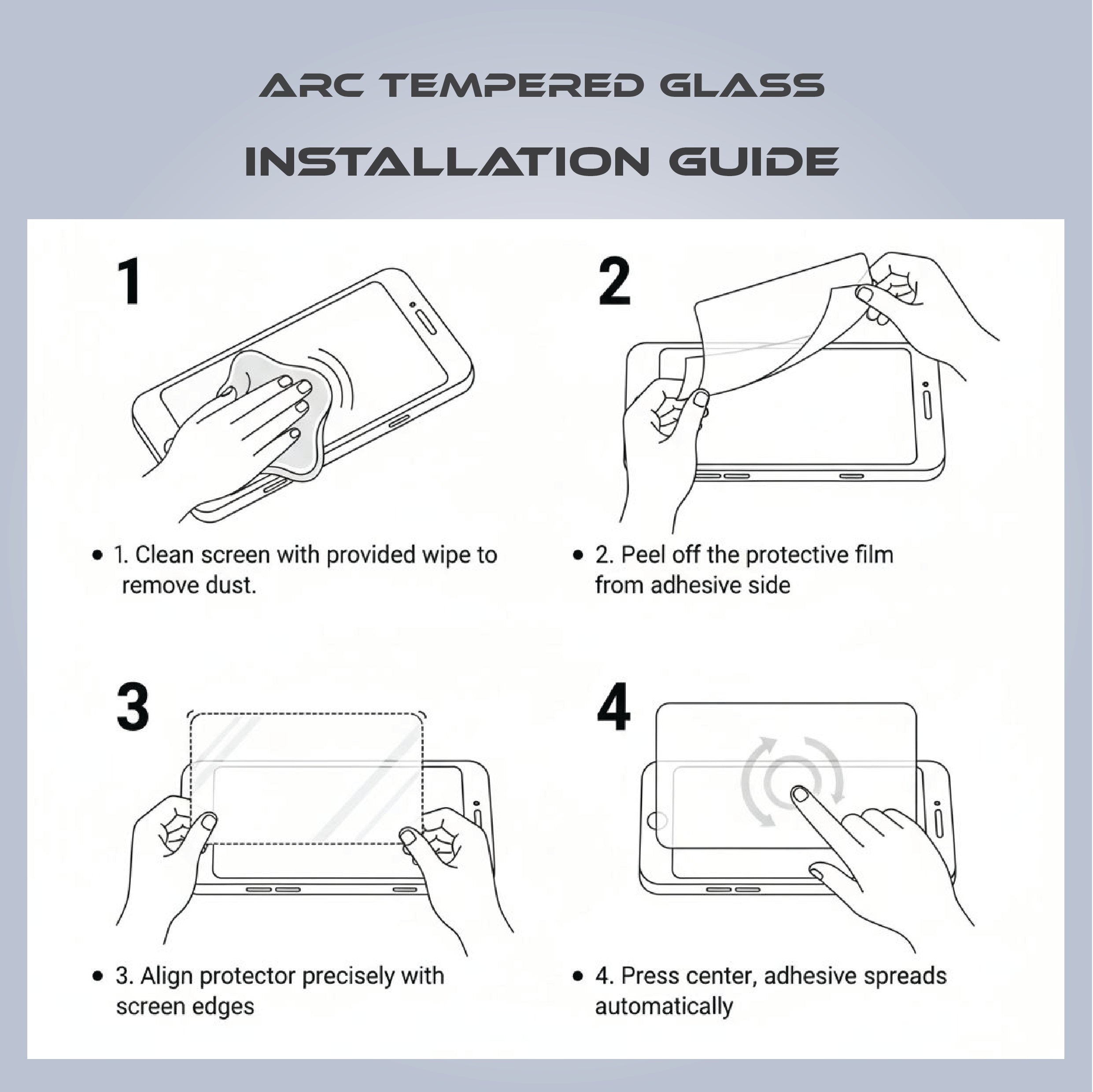 Infinity Full Body Clear Tempered Glass for Samsung Galaxy S26
