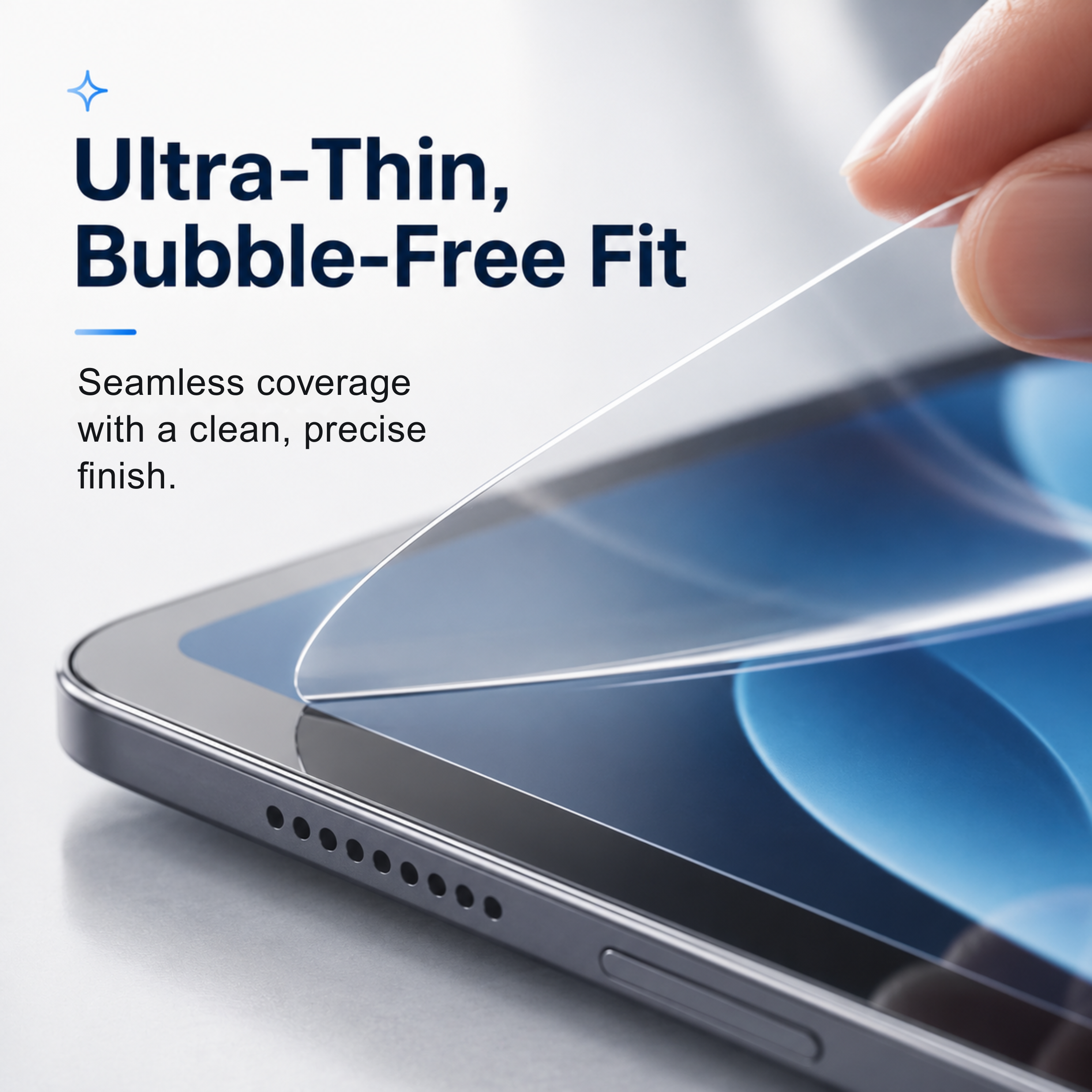 Clear Self Heal (Auto Repair) Diamond Flex Unbreakable Membrane Tablet For Samsung Galaxy Tab S 8.4 SM-T705