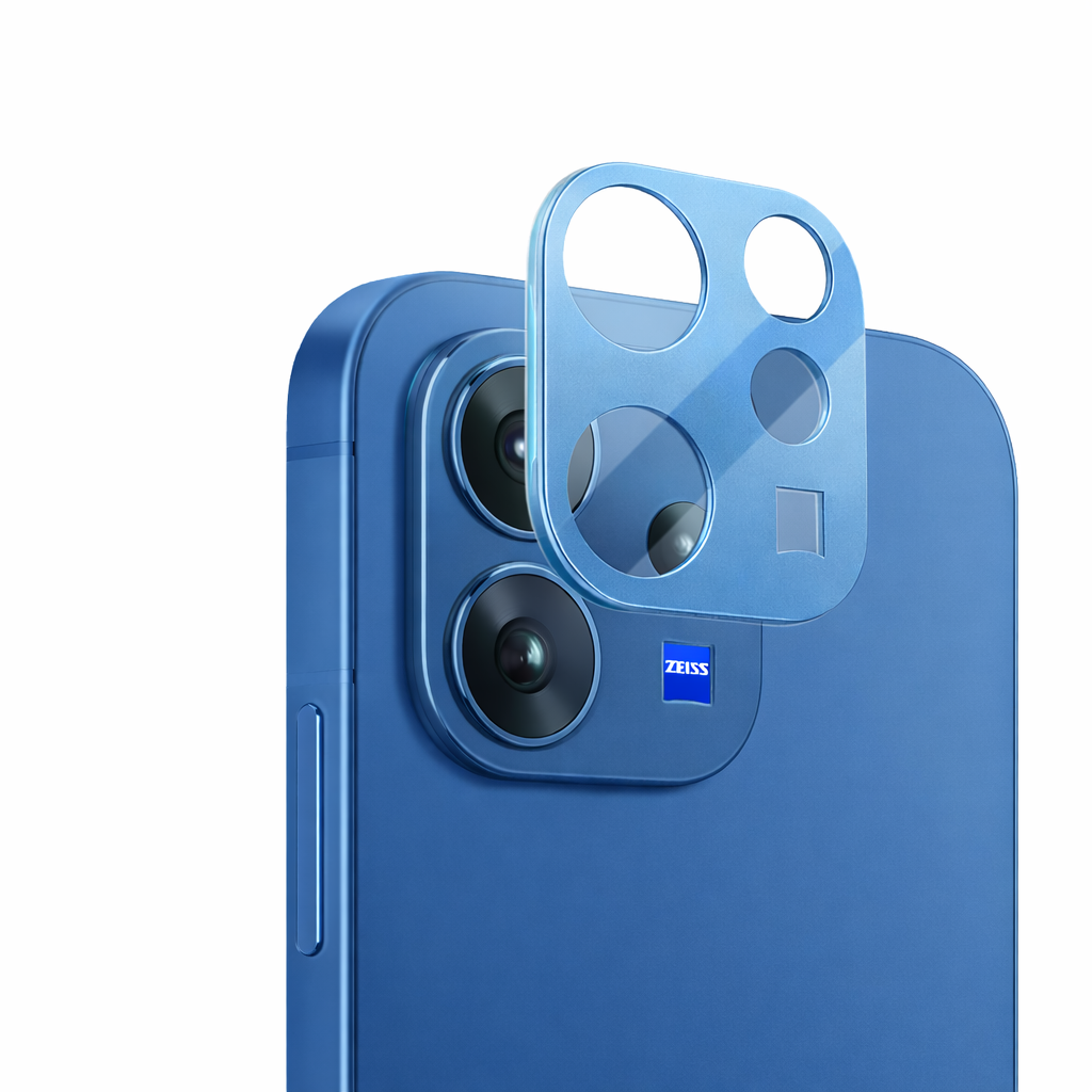 Vivo V70 Camera Lens Protector | 9H Tempered Glass with Premium Metal Ring | HD Clear Invisible Fit | Scratch Resistant (Copy)