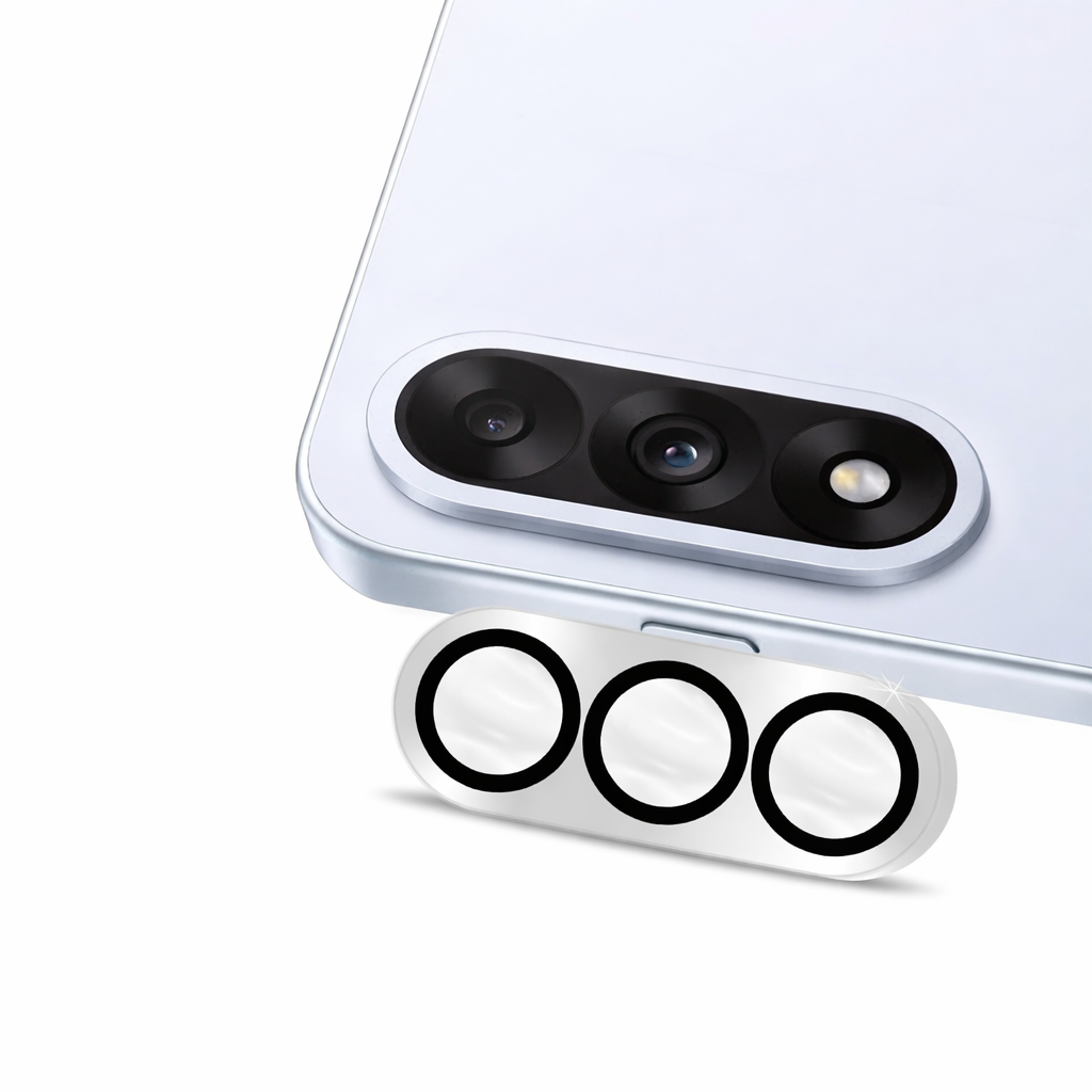 OnePlus Nord 5 Camera Lens Protector | 9H Tempered Glass with Premium Metal Ring | HD Clear Invisible Fit | Scratch Resistant