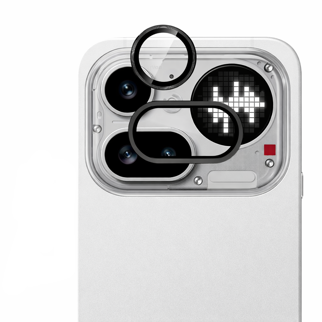 Nothing 4A Pro Camera Lens Protector | 9H Tempered Glass with Premium Metal Ring | HD Clear Invisible Fit | Scratch Resistant
