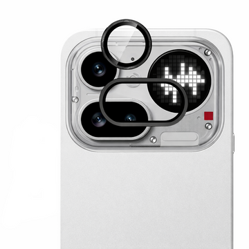 Nothing 4A Pro Camera Lens Protector | 9H Tempered Glass with Premium Metal Ring | HD Clear Invisible Fit | Scratch Resistant