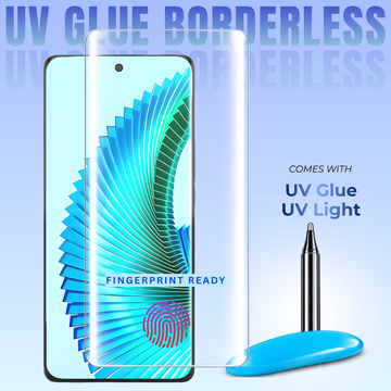 Clear Borderless UV Tempered Glass  for Honor Magic 6 Pro