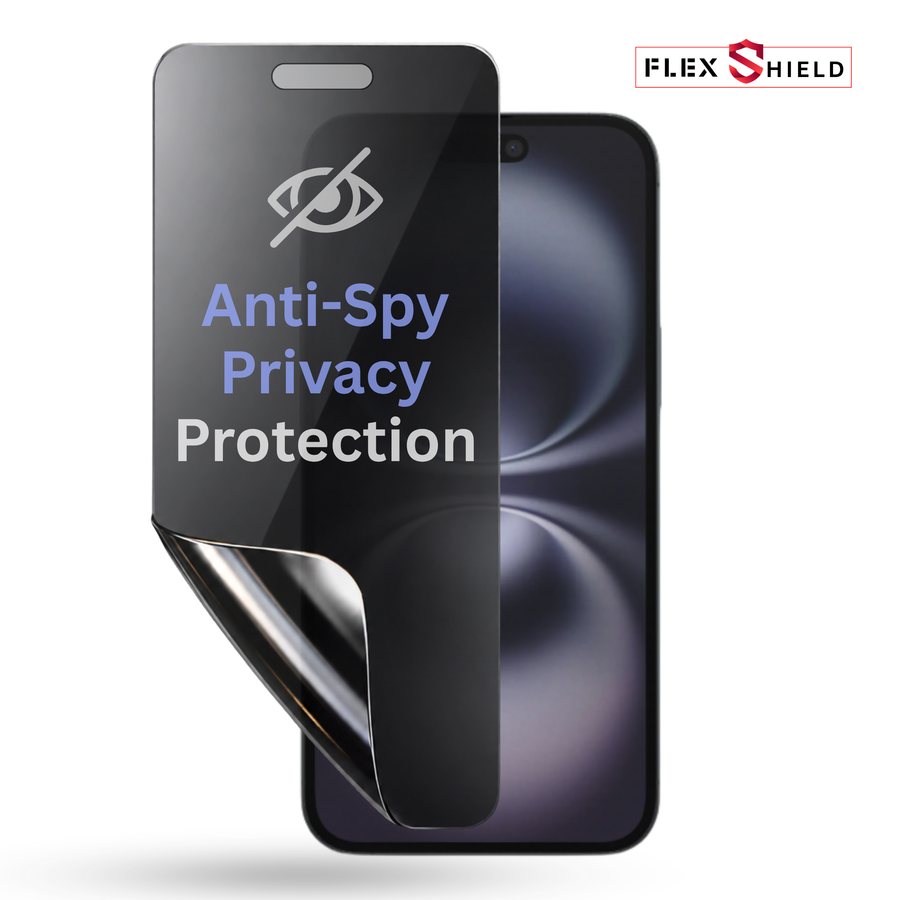 FlexShield Non Self-Heal Anti-Spy Screen Protector for iphone 17 Pro Max