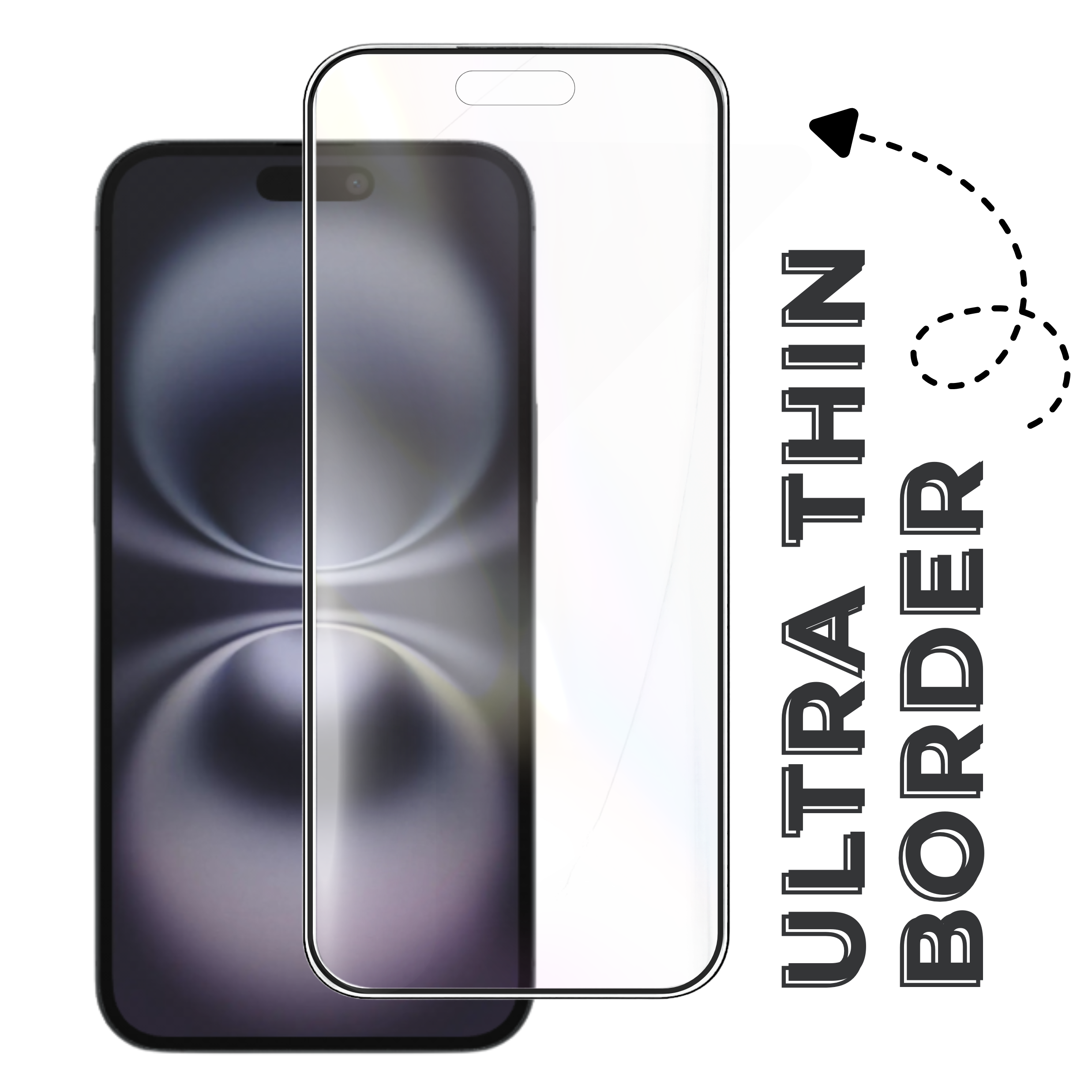 Clear Strong Up ESD Tempered Glass  for iPhone 14 Pro Max