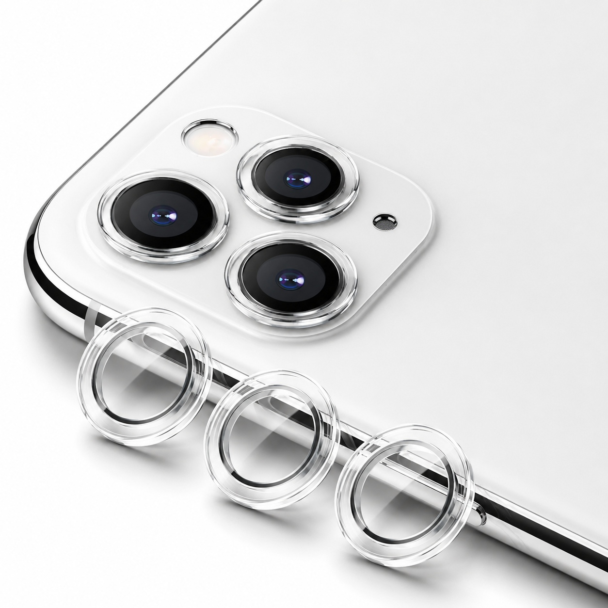 Premium Camera Metal Ring Lens Protector For iPhone 11 Pro