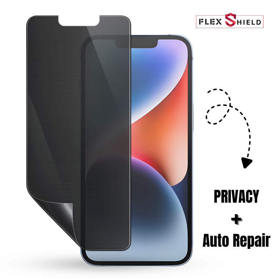 Flexshield Self Healing Privacy Screen Protector With Korean Glue for iphone 11