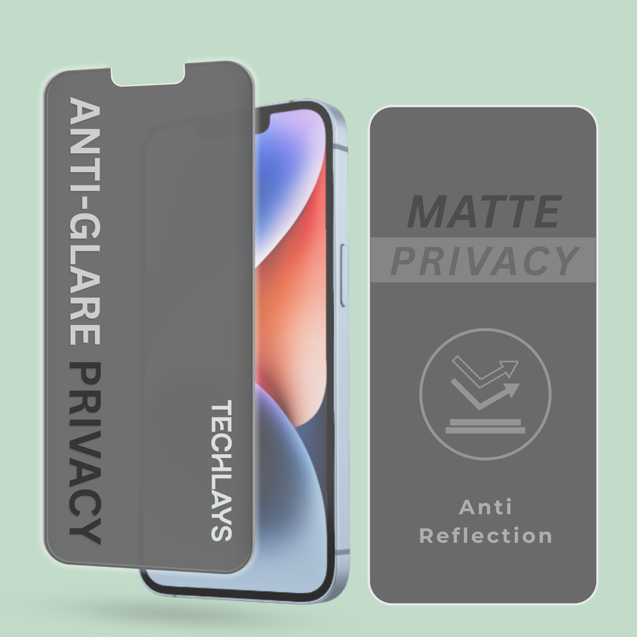 Matte Privacy Tempered Glass Screen Protector For Iphone 13 Pro Max