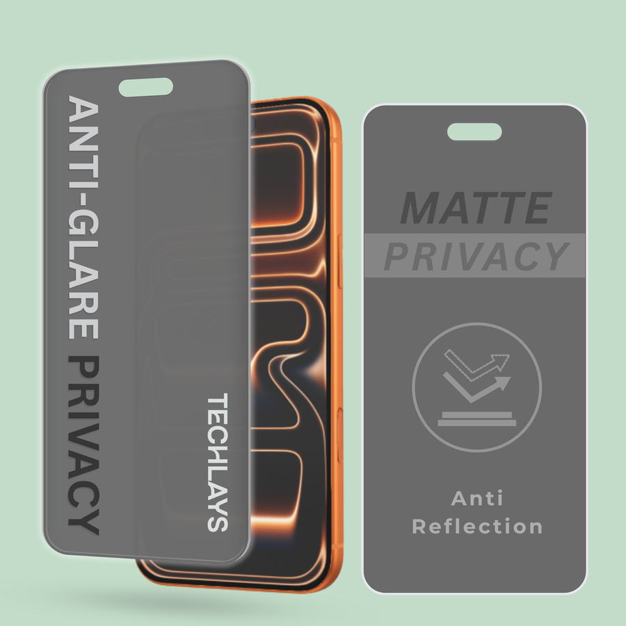 Matte Privacy Tempered Glass Screen Protector For Iphone 17
