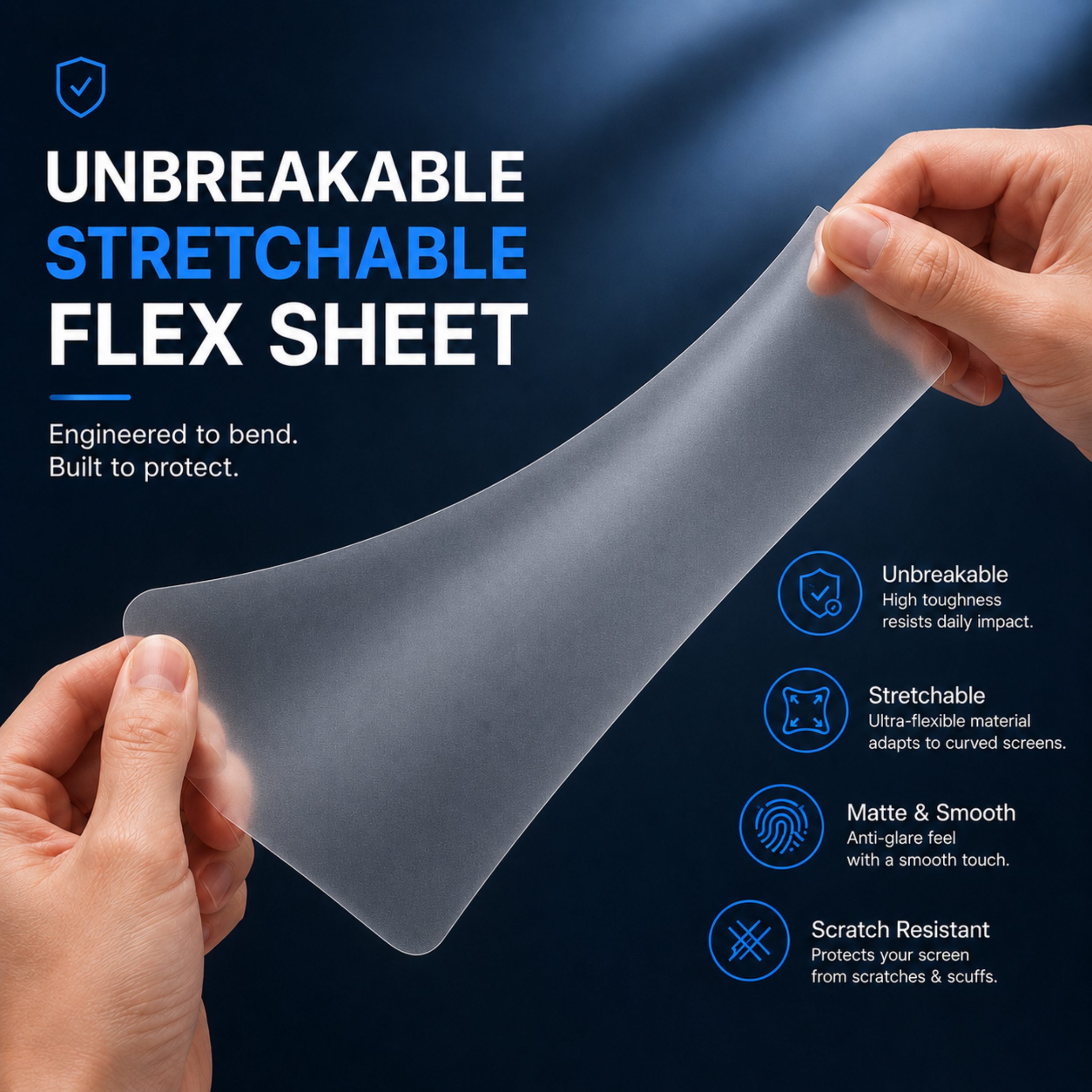 Matte Self Heal (Auto Repair) Diamond Flex Unbreakable Membrane Tablet For Infinix XPad GT