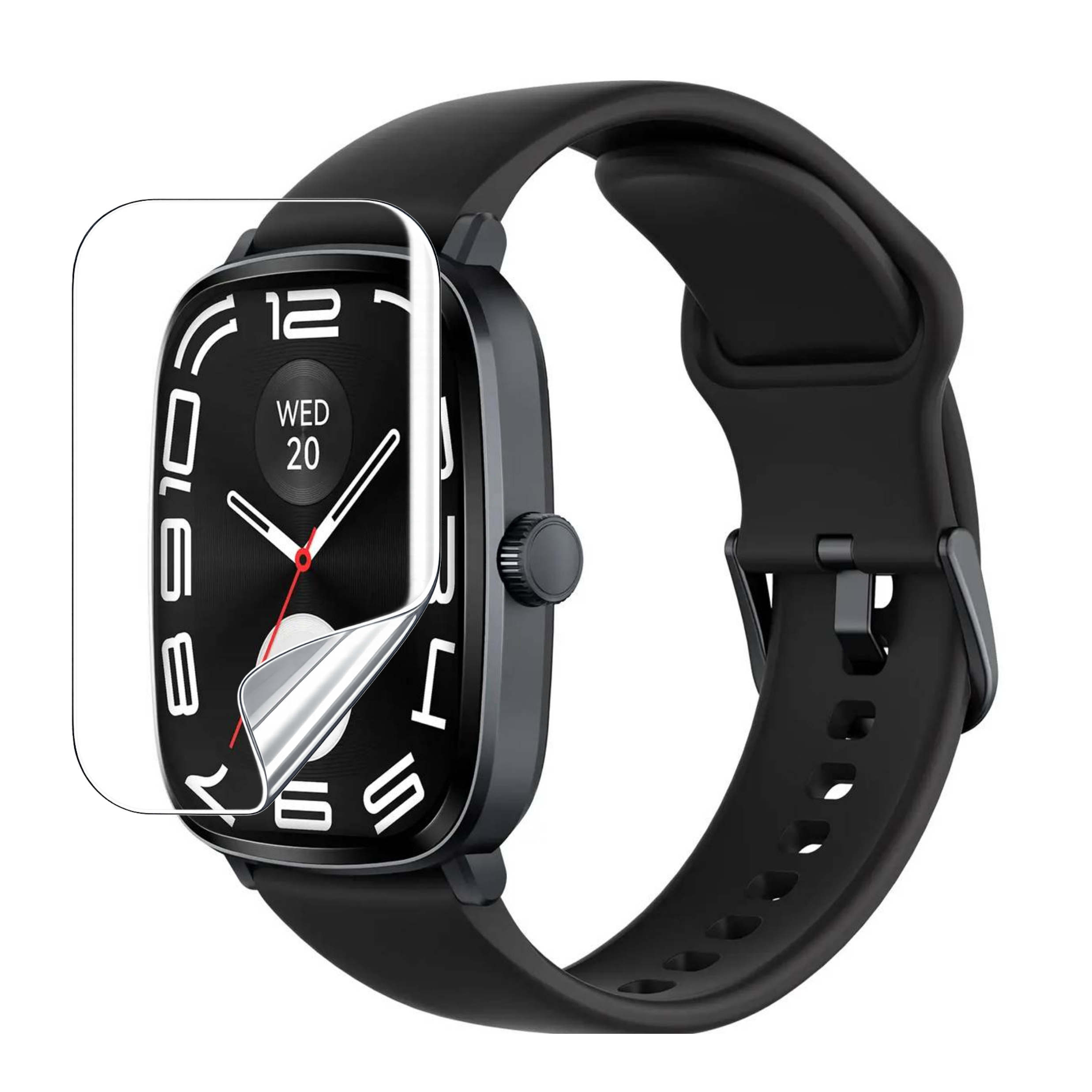 Matte Self-Healing Watch Screen Protector for Motorola moto watch fit