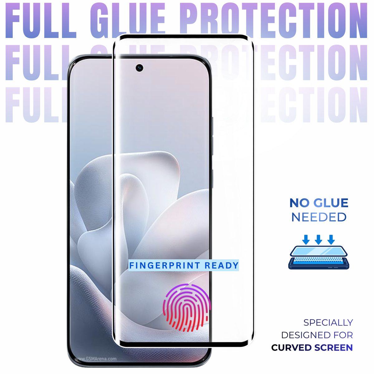 Edge Fusion Full Glue Glass for Motorola Edge 70 Pro